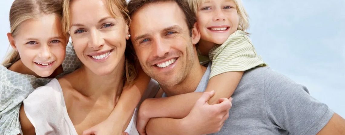 healthy happy family